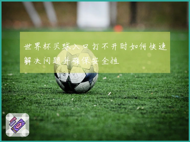 世界杯买球入口打不开时如何快速解决问题并确保安全性