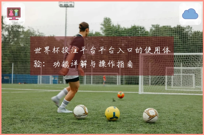 世界杯投注平台平台入口的使用体验：功能详解与操作指南