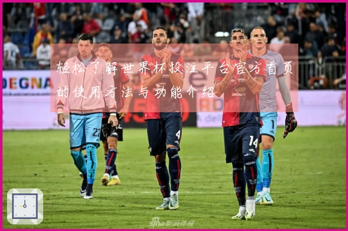轻松了解世界杯投注平台官方首页的使用方法与功能介绍